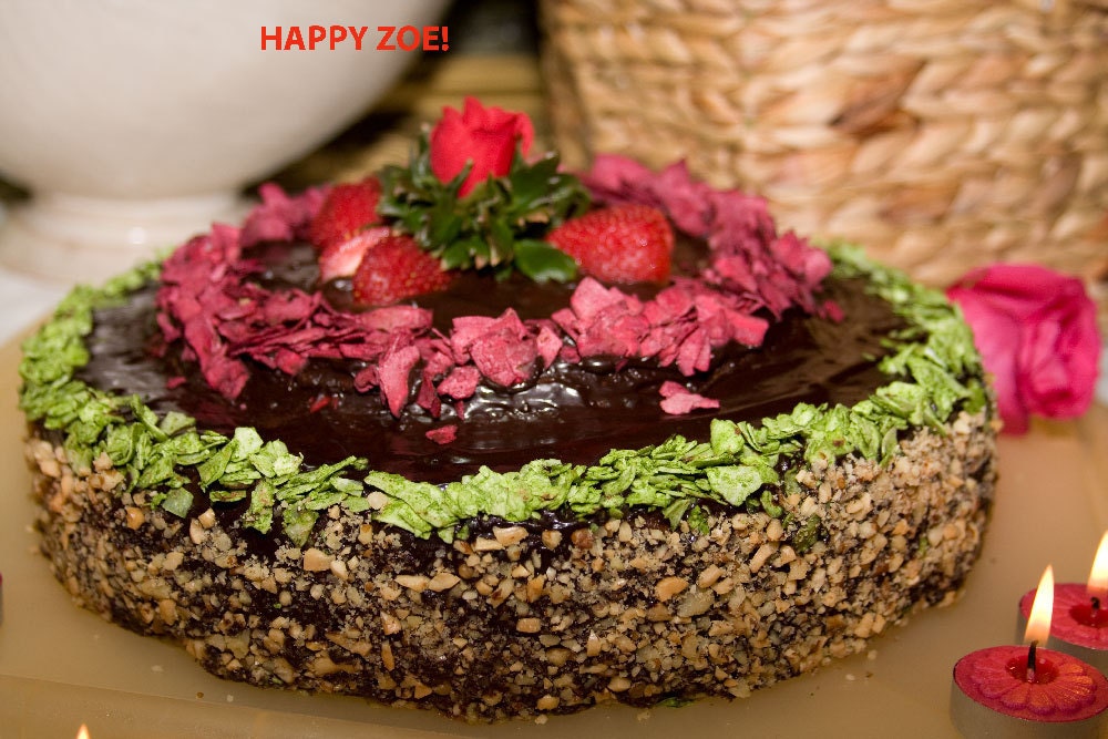 Vegan Exclusive Pistachio chocolate cake, love, animal free cruelty,no eggs,no dairy.