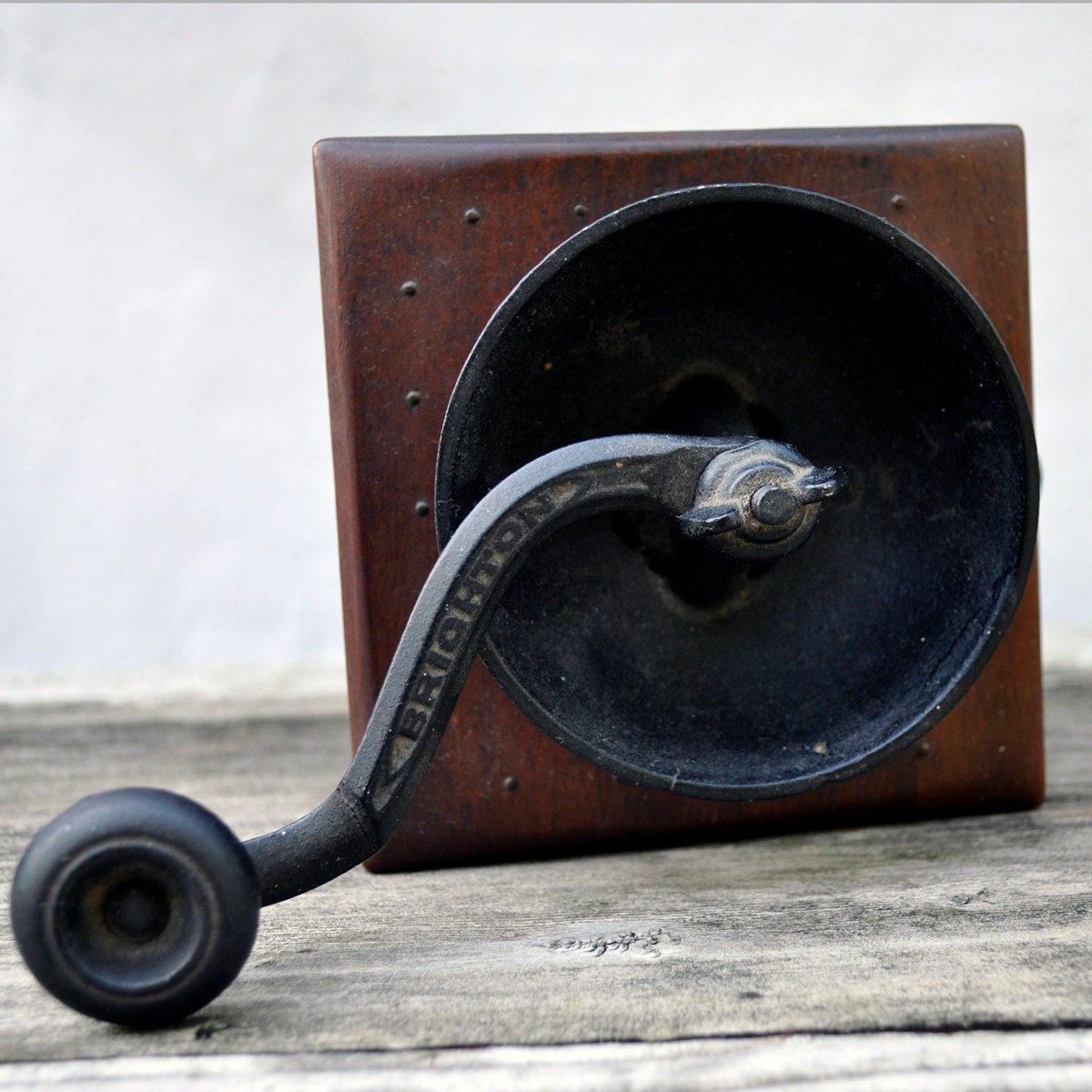Brighton Coffee grinder and base