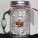 REDNECK wine glass Cowboy Chugger Beer Mug Big Mason Jar w/ handle University of Texas LONGHORNS