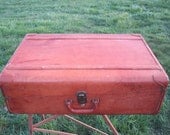 Vintage Leather Luggage Suitcase Wardrobe Unique Hanger Travel