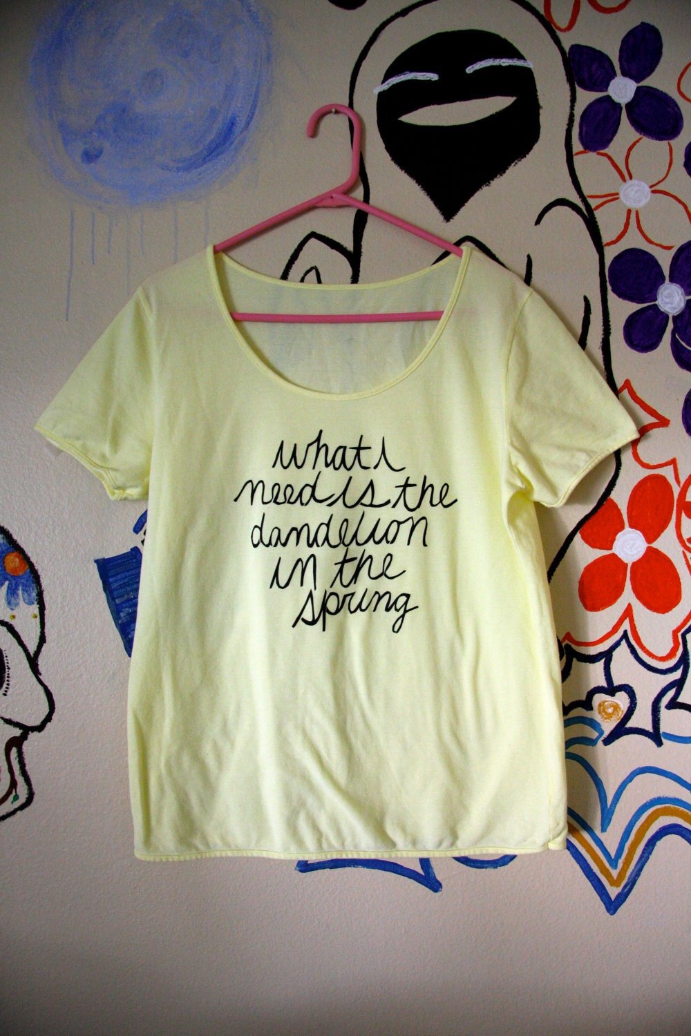 Dandelion Quote From The Hunger Games Shirt- ON SALE