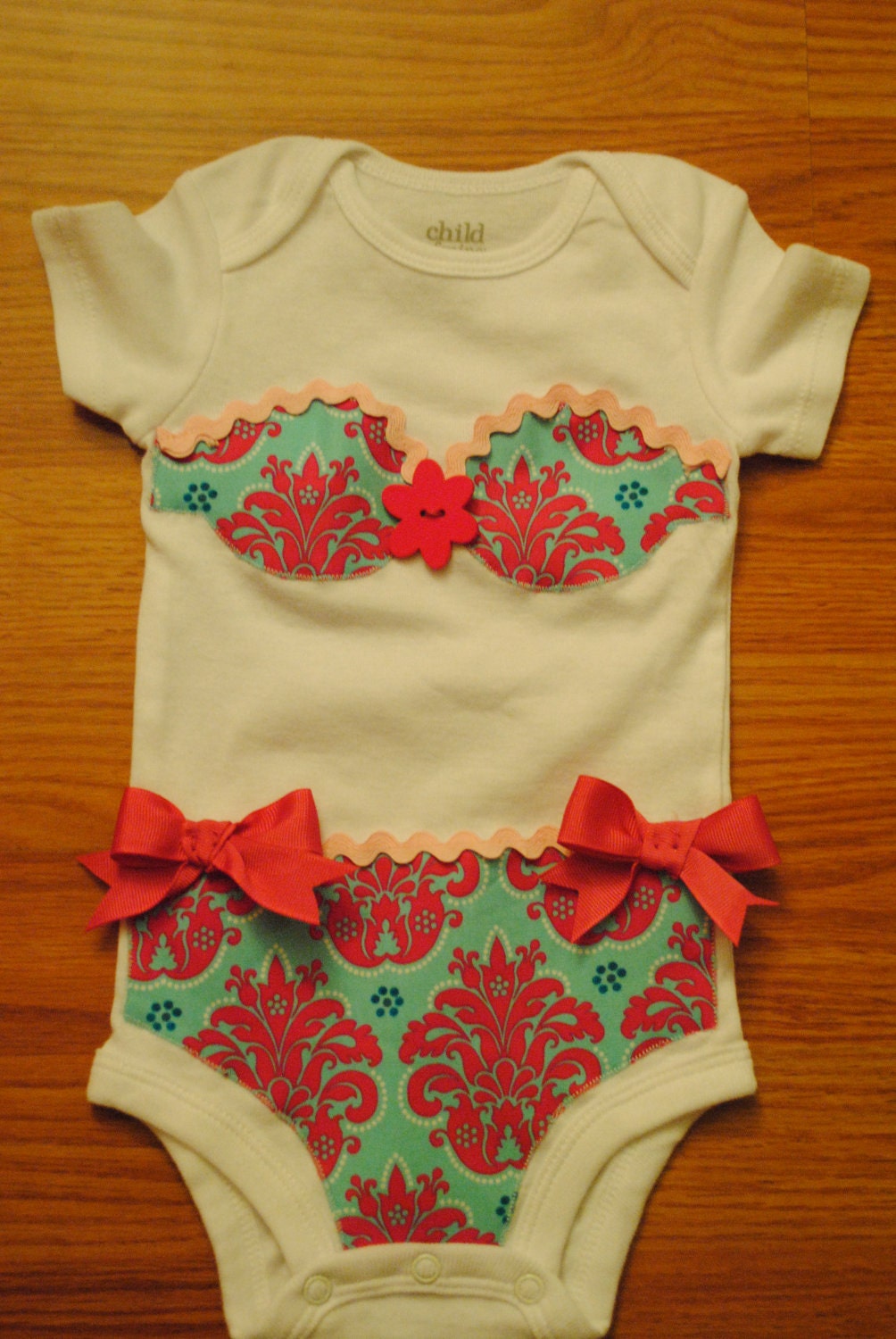 Bikini Applique Onesie