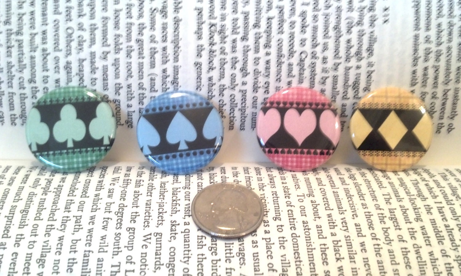 Shugo Chara Inspired Button Set
