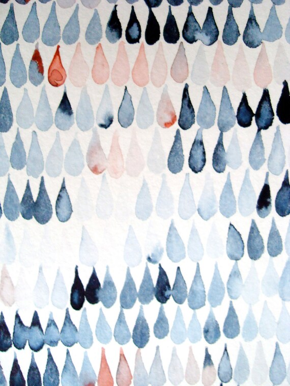 Winterrain 2 - Original Watercolor Painting