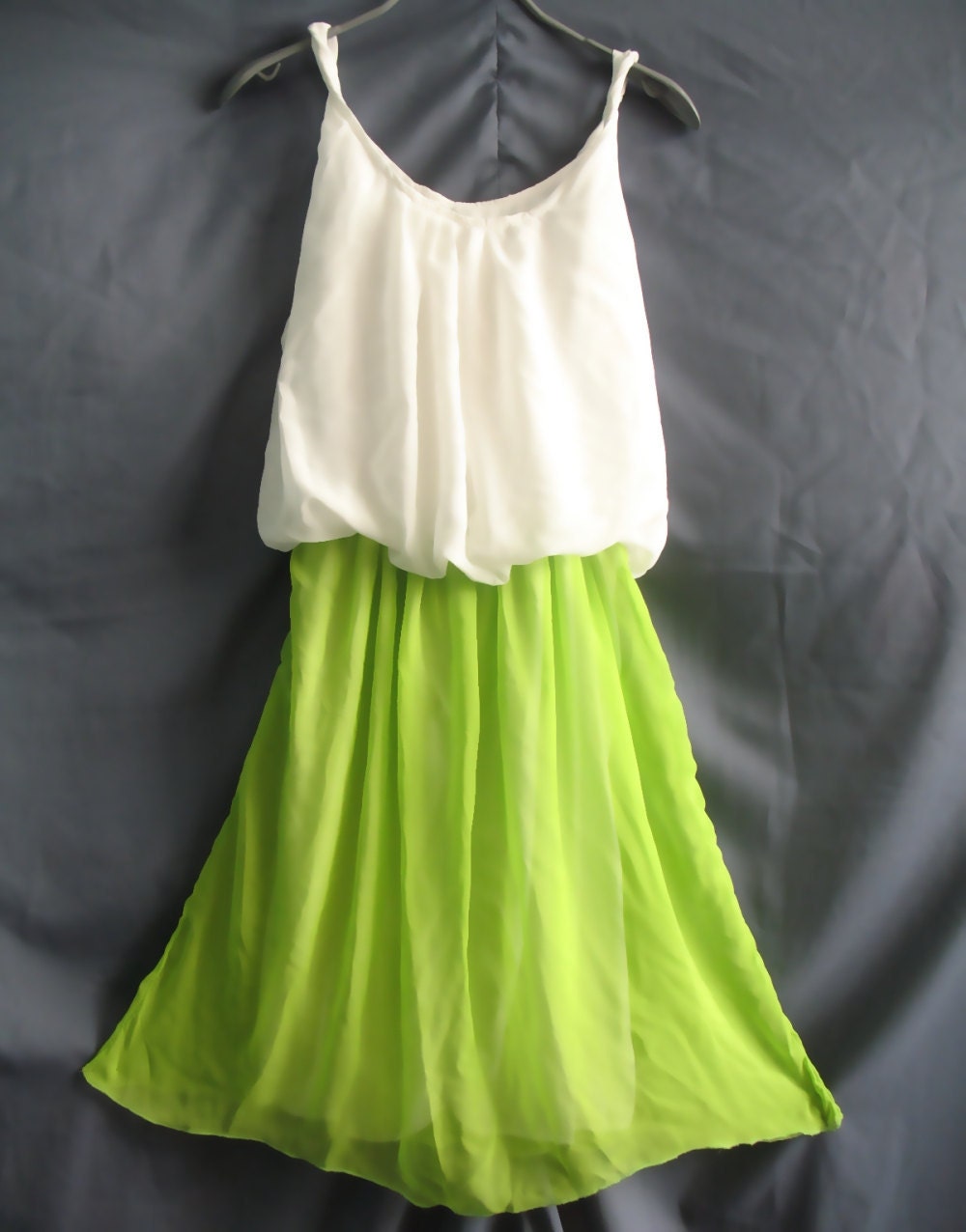Soft Cocktail Dress - Sweet Heart Chiffon Dress - Romance Night Party Dress