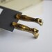 My precious lady bookmark. Golden legs in the book. Elegant gold present for girlfriend, for her