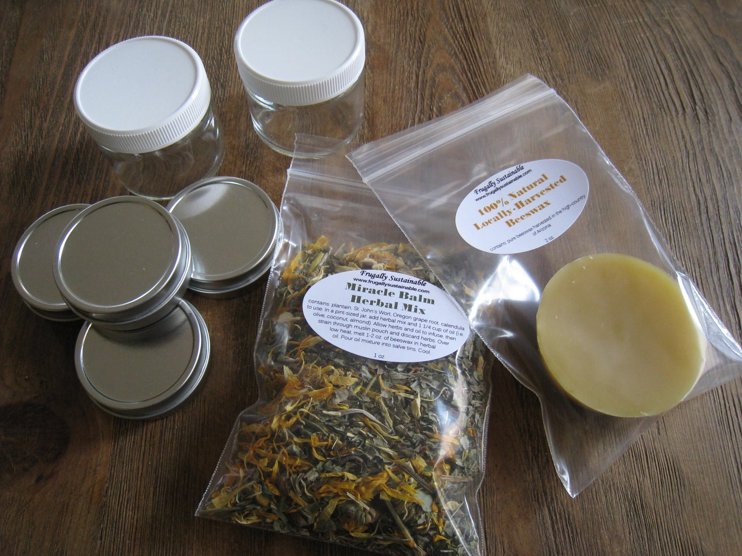 Make Your Own Herbal Miracle Balm: A Do It Yourself (DIY) Herbal Remedy Kit