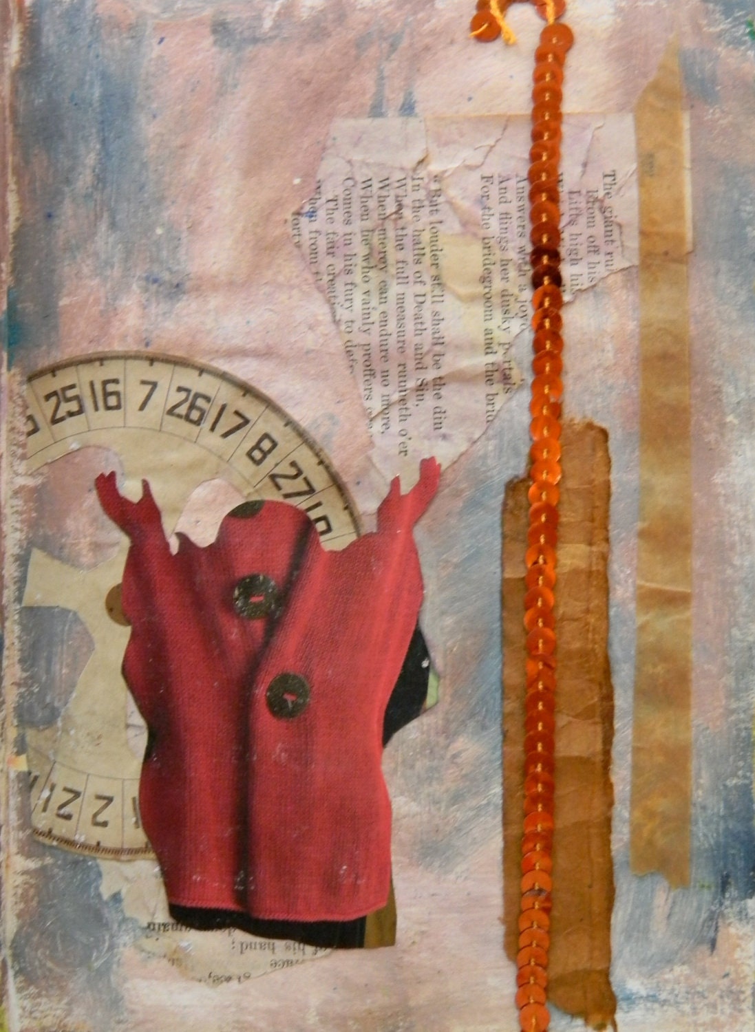 art // print // giclee // collage // "sweater yoda"
