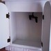 18 inch Doll  Furniture Armoire for 18 in or American Girl doll clothes shabby chic