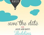 Save The Date - Beautiful Balloon