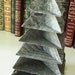 Origami Christmas Tree  Decoration in Grey
