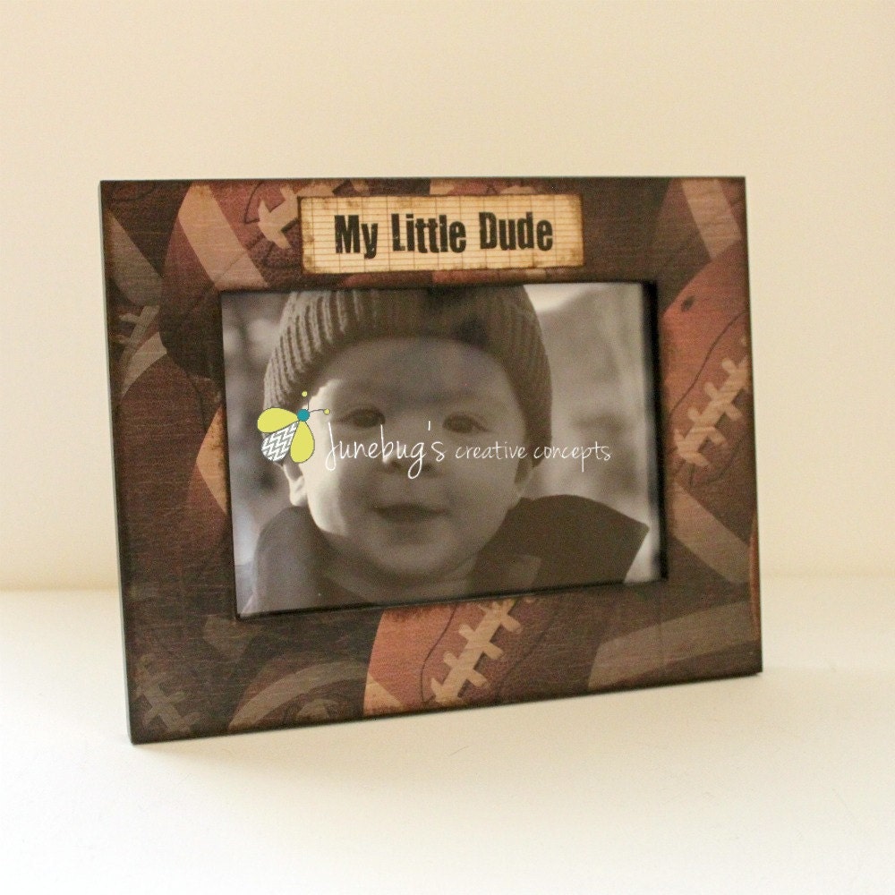 5x7 Football Sports Photo Frame Dad