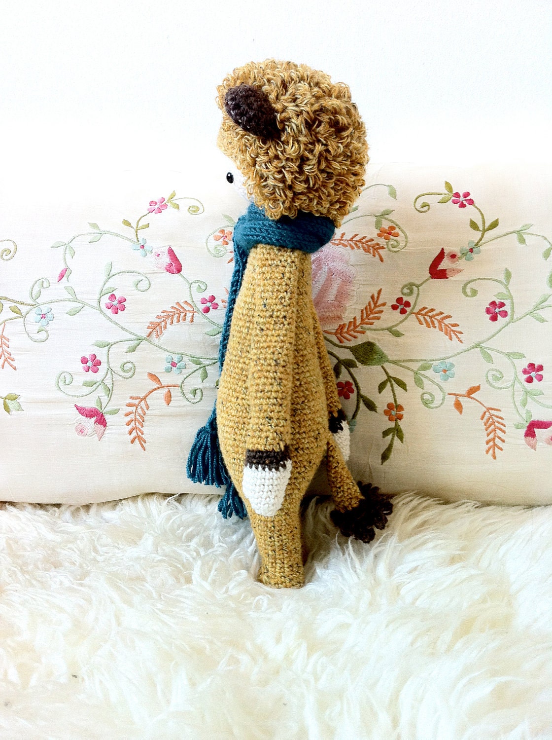 Crochet PATTERN Doll "LONI the lion" PDF
