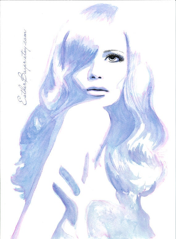 Original Watercolor & Ink Painting