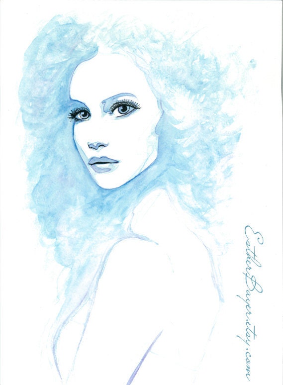 Original Watercolor & Ink Painting