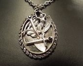 Night Huntress Book Series Inspired Pendant - Spade & Denise - First Drop of Crimson