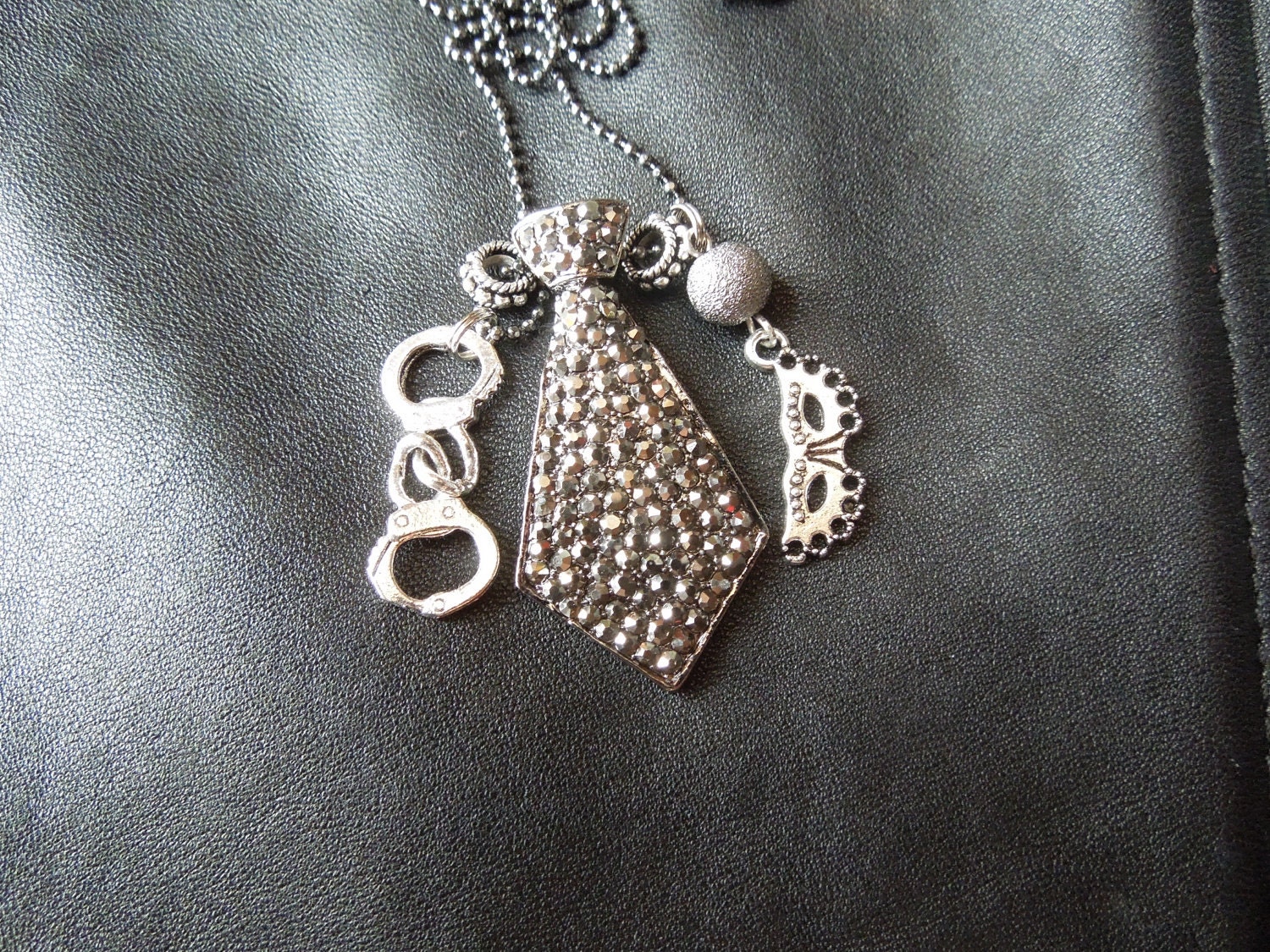 Fifty Shades of Grey Inspired Necklace