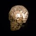 Lighted skull lamp night light unique macabre horror art