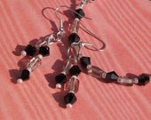 Smoky Quartz Bracelet and Earring Set, Classic Elegance