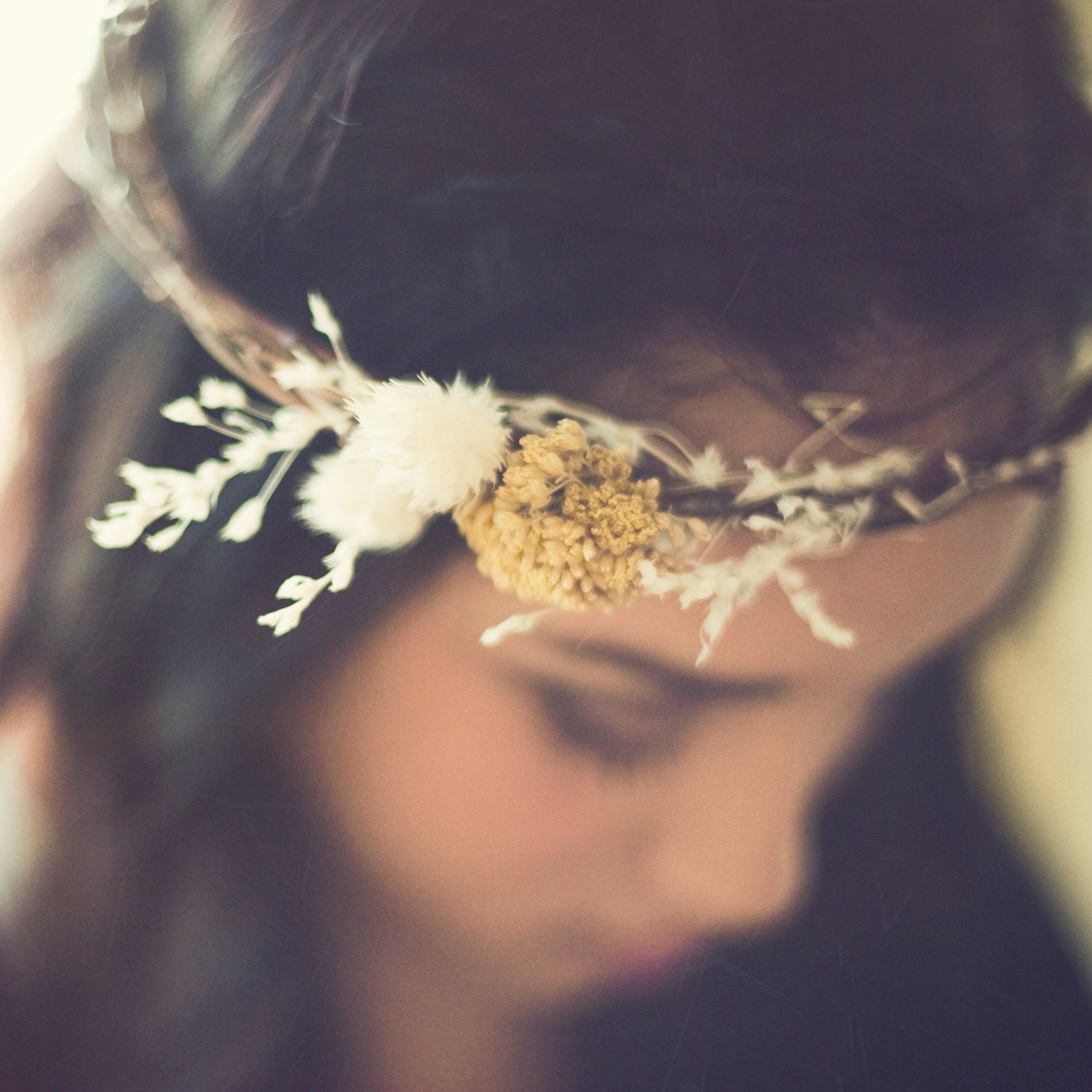 Back In Stock- Fresh Summer Floral Natural Head Crown