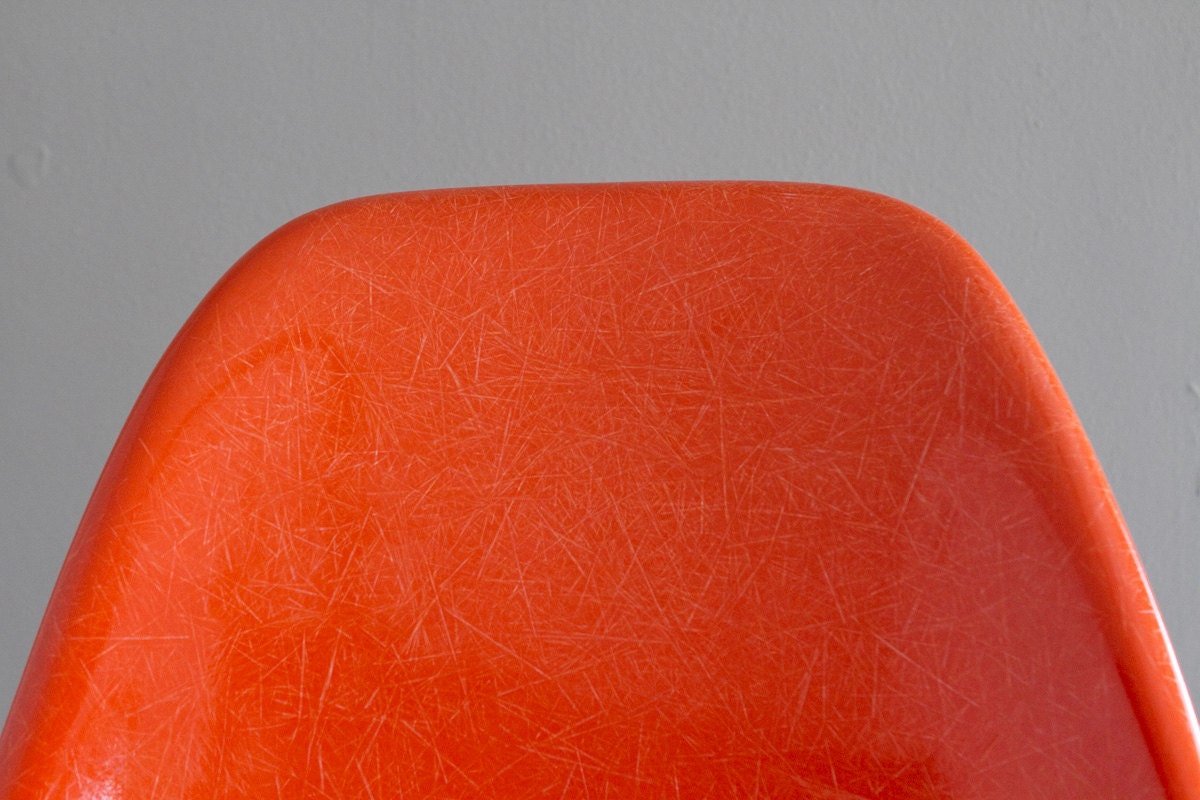 Eames Tangerine Rocker Herman Miller Chair