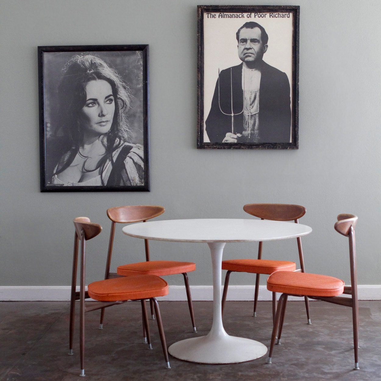 Mid Century Danish Modern Baumritter Dining Set
