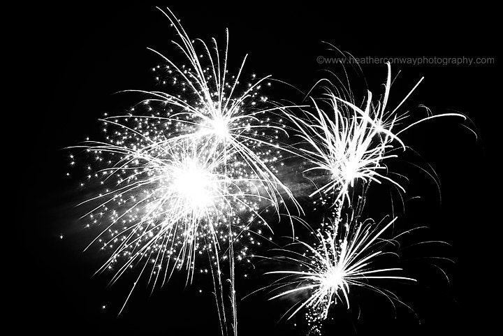4th July Fireworks, 8x12 signed print, Fine Art photography - Wall Decor