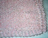 Cozy pink baby blanket