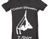 Custom Shirts Silhouette for Circus, Dancers, and Gymnasts