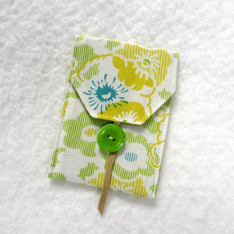 Business Card Case, Card Holder, Fabric Wallet