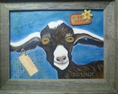 Happy Goat - Print
