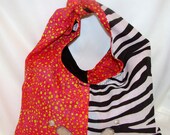 Zebra and Circles Purse