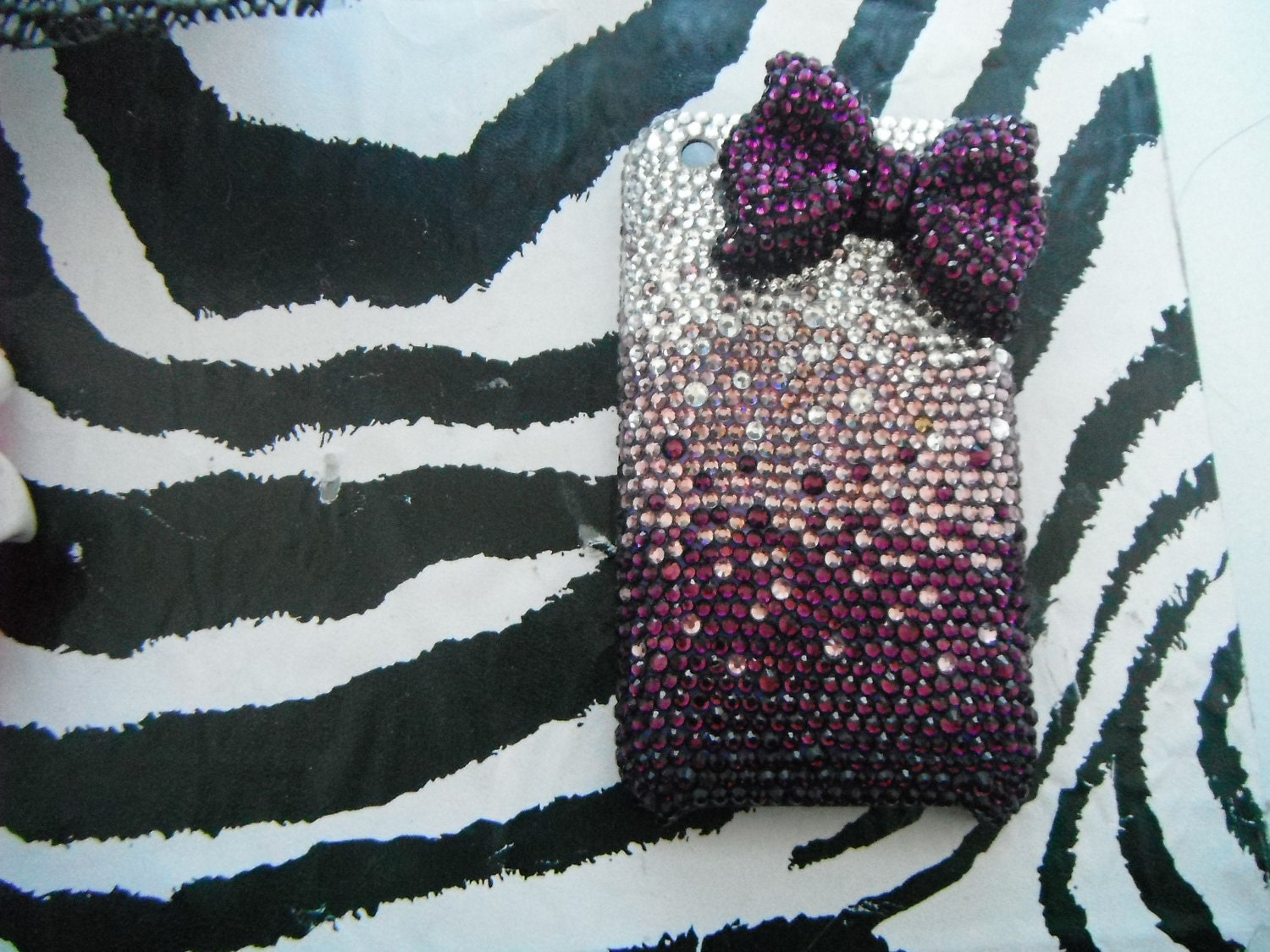 Swarovski 3G3GS i phone Gradiant color phonecase