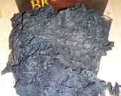 Vintage Tambour Lace Scraps Handmade Victorian and Edwardian Remnants For Upcycling Lot Black