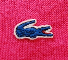 VINTAGE 1970's izod lacoste cardigan PINK v-neck golf sweater MEDIUM