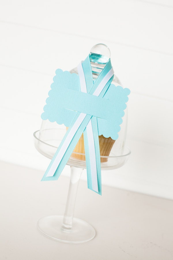 Party Food Labeling Kit - Aqua