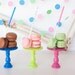 SPRINKLES Bright Pink, Blue & Multi dot Treat Stick Combo Pack - 12