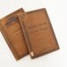 Antique set of two Italian Lectures books