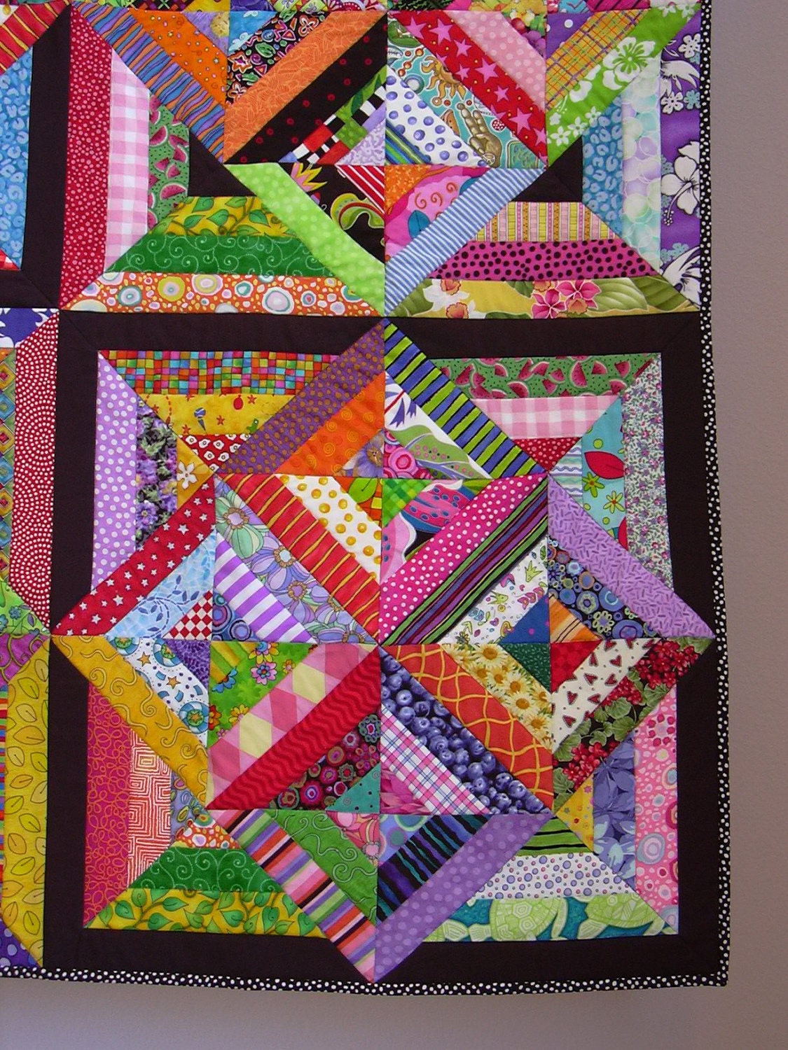 Fabric Soup wall quilt