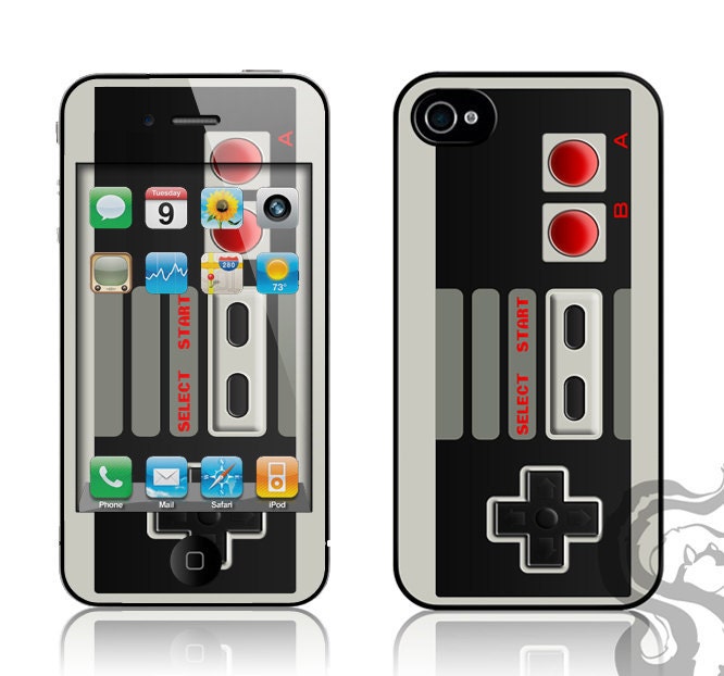 Apple iPhone 4 4S  Hard Case Cover & Skin Kit  - Classic Controller