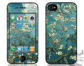 Apple iPhone 4 4S  Hard Case Cover & Skin Kit  - Van Gogh Blossoming Almond Tree