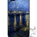 Apple iPhone 4 4S Slim Hard Case  - Van Gogh Starry Night Over the Rhone