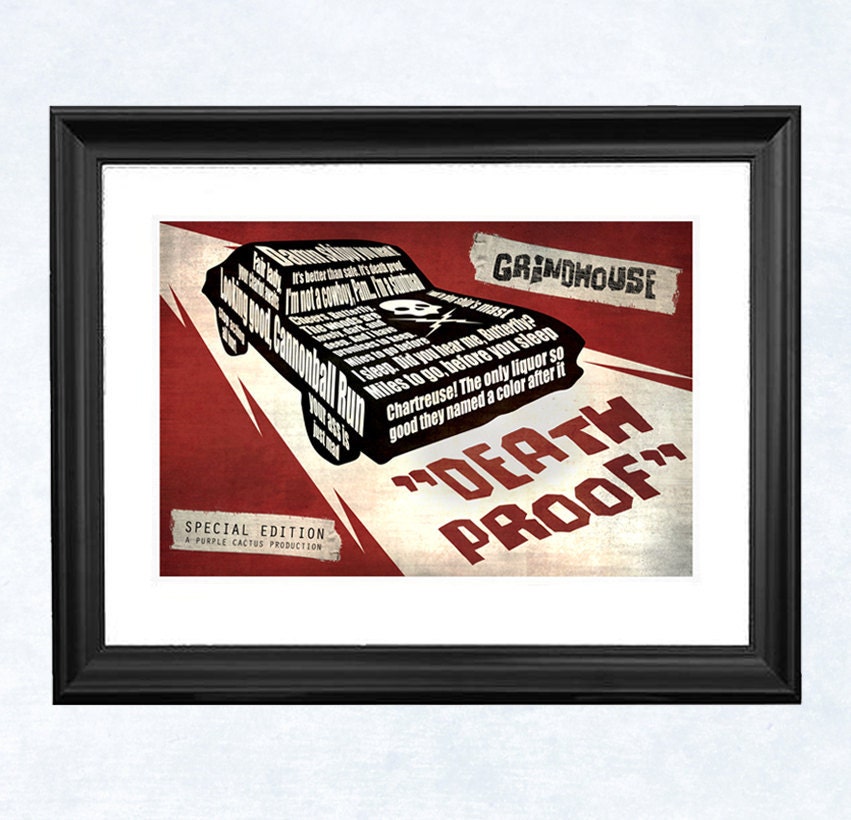 Death Proof art print