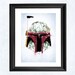 Star Wars Boba Fett art print