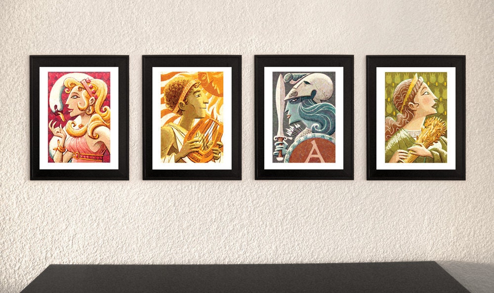 Greek Gods - Demeter 8" x 10" Print