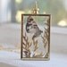 Vintage Pressed Butterfly Necklace