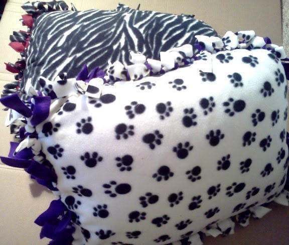 SALE Pet Bed: No Sew soft fleece