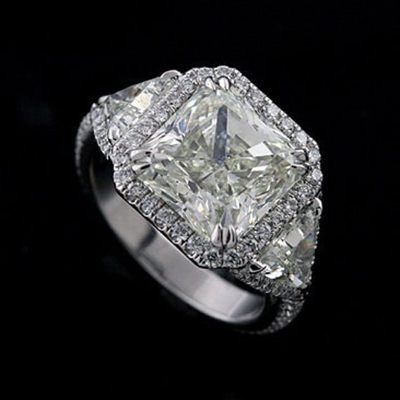 Platinum Diamond Engagement Ring Mounting