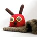 Very Hungry Caterpillar Hat Set - Newborn Photography Prop - Cocoon and hat Set - Photo Prop Set