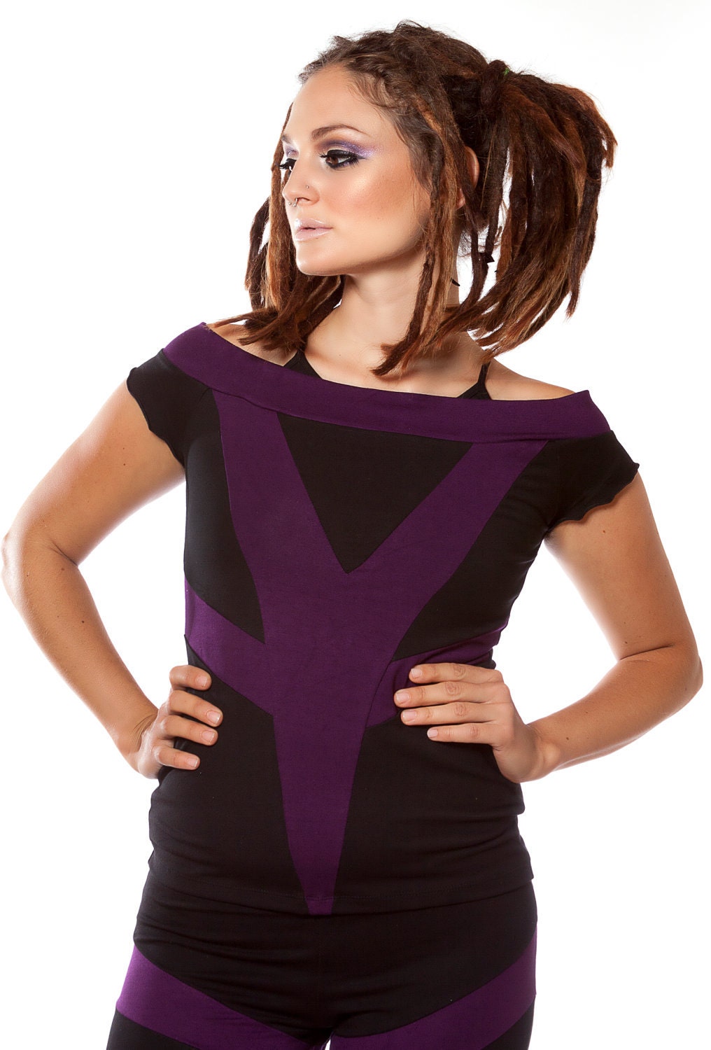 Boat Neck Off Shoulder Top